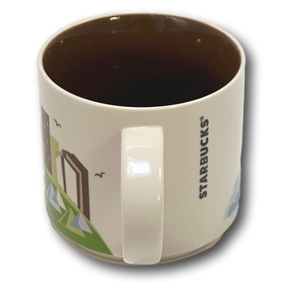 Starbucks Edmonton Mug 2015 14 oz You Are Here Series Collectible - Picture 3 of 7